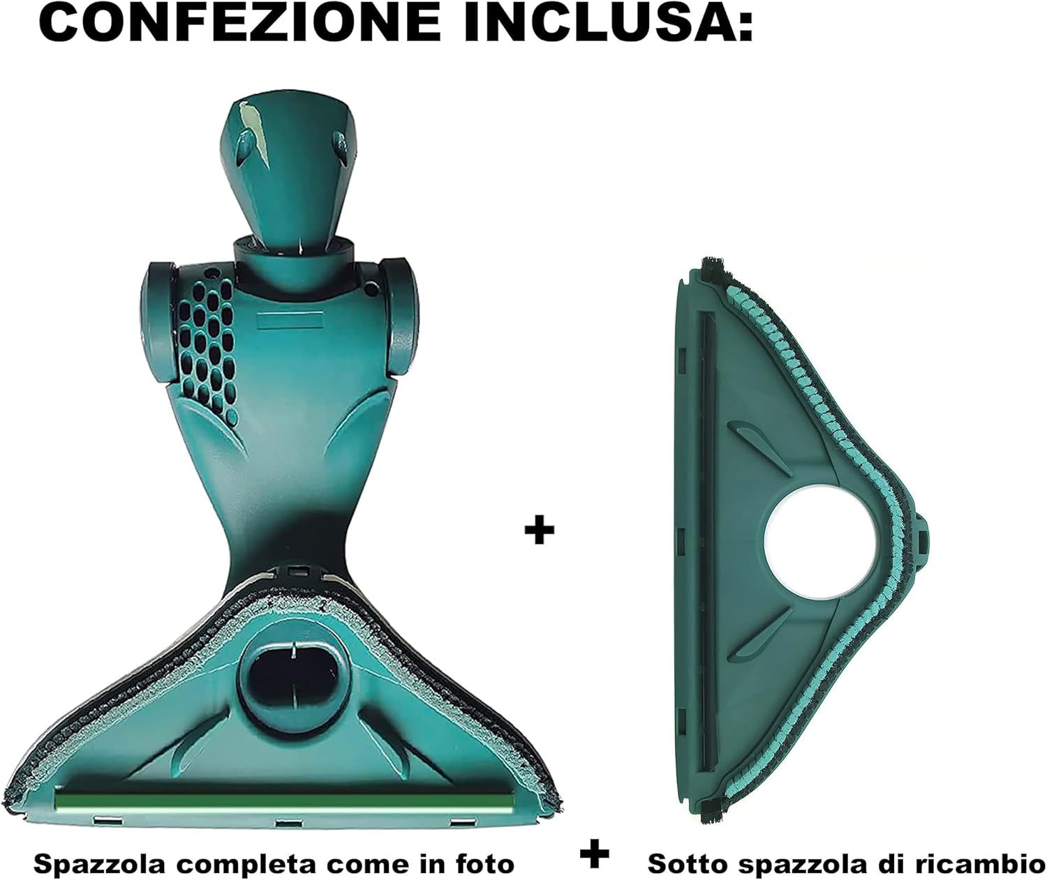 Spazzola compatibile per Folletto VK135 VK136 VK130 VK140 HD40 con Sottospazzola a Setole di Ricambio Aspirapolvere