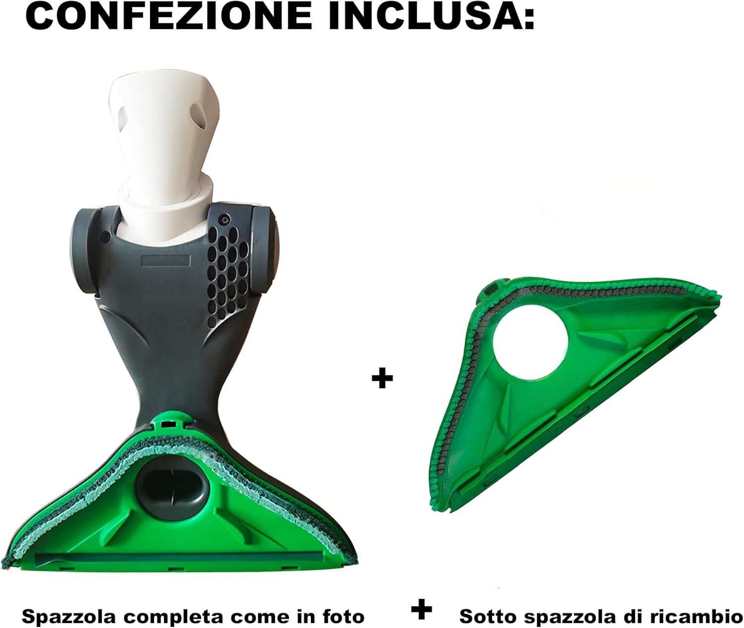 Spazzola compatibile per Folletto VK150 VK140 VK135 VK136 VK200 HD50 con Sottospazzola a Setole di Ricambio Aspirapolvere