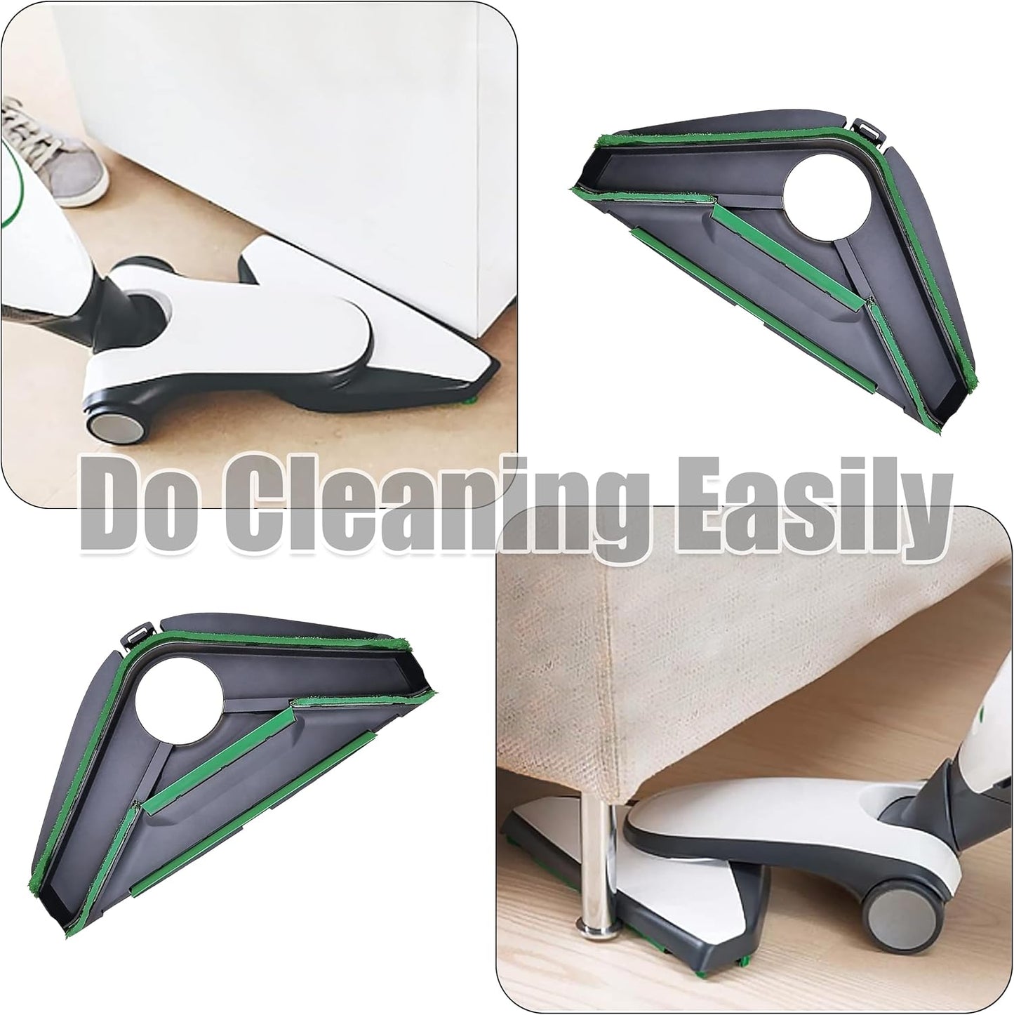 Sotto Spazzola HD60 compatibile per Folletto VK 200 220S Setole di Ricambio per Spazzola Folletto HD 60 – Verde