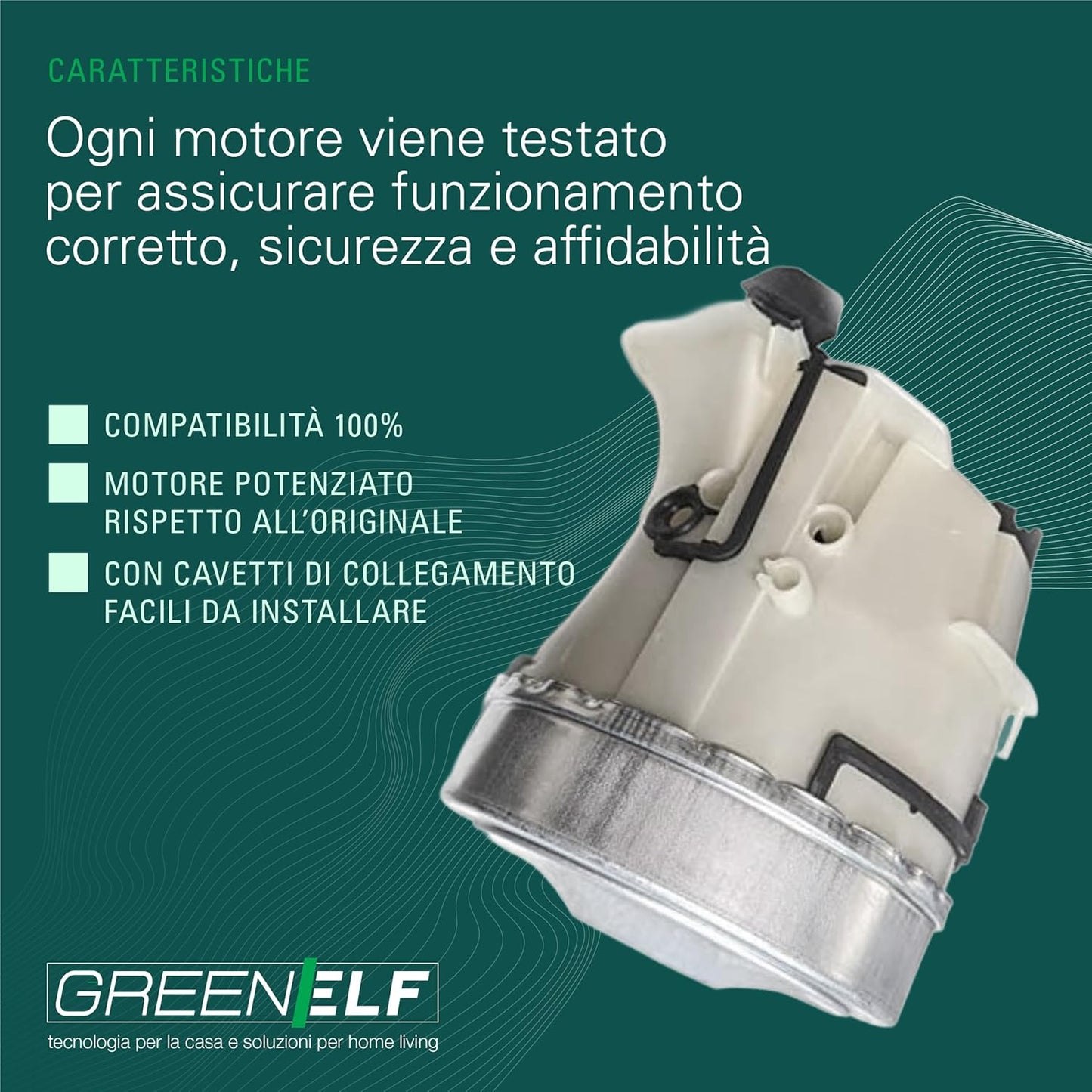 Motore Folletto VK135 VK136 | Ricambio Folletto VK135 e VK136 Vecchio Modello Aspirapolvere, 100% Compatibile | Potenza 750W | Affidabile e Facile da Montare