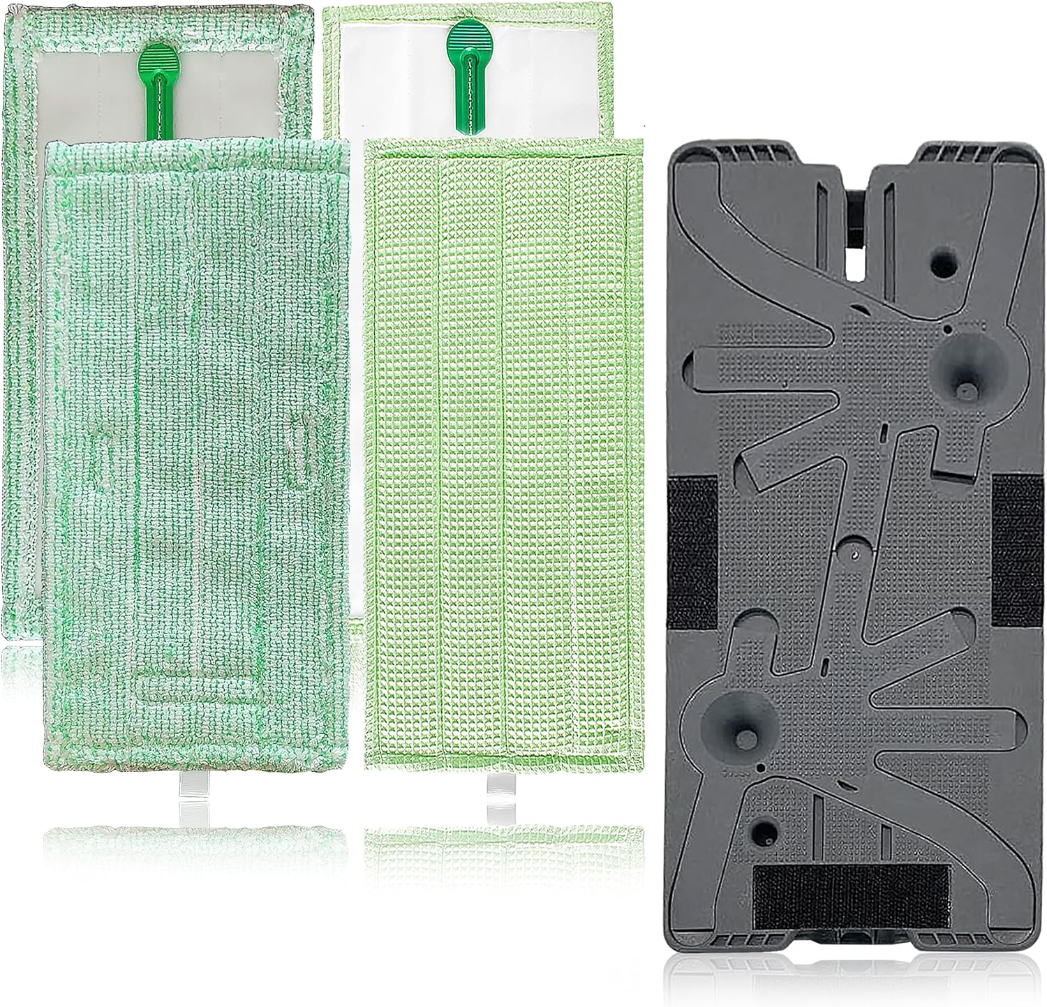 Kit Piastra Portapanni Pulilava compatibile per Folletto SP600 e SP600S – incluso 4 panni