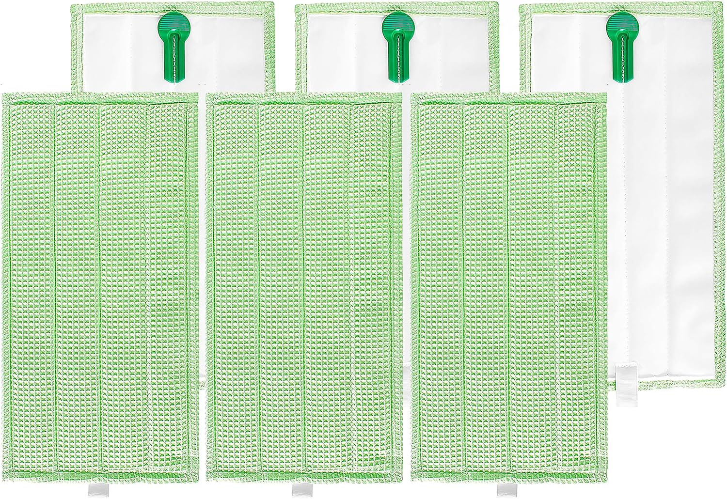 Panni Pulilava per Folletto SP600 SP600S Panno Lavapavimento in Microfibra compatibili con Folletto - Verde 6pcs